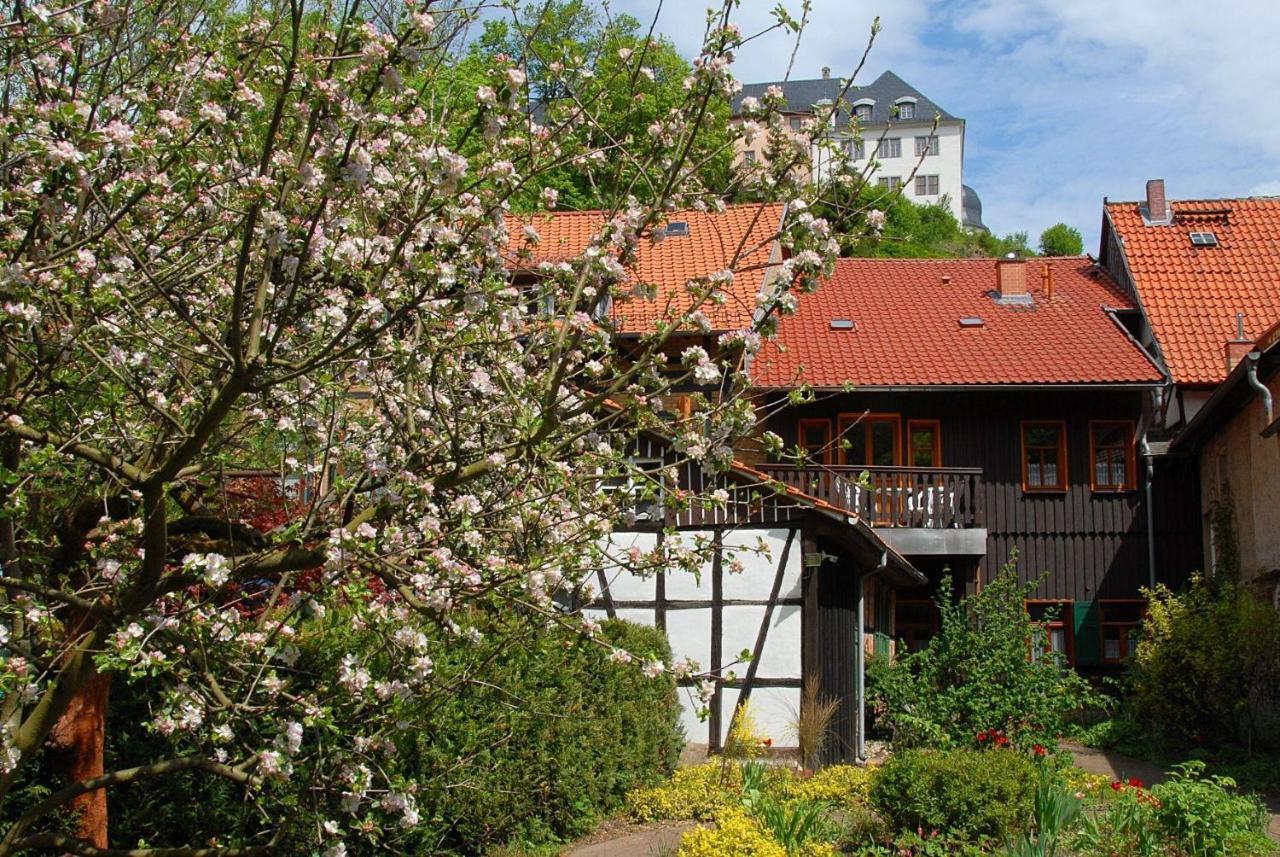 Ferienhaus-Urlaub-In-Stolberg Villa Stolberg i. Harz Esterno foto